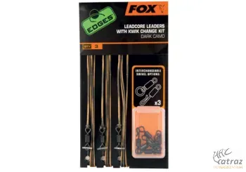 Végszerelék Fox Leadcore + Kwick Change Dark Camo CAC578