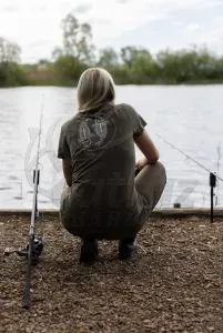 Korda Mandala T-Shirt – Dark Olive – L – Női Póló