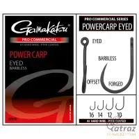 Gamakatsu Powercarp Eyed A1 PTFE Barbless Méret: 12 - Gamakatsu Szakáll Nélküli Feeder Horog