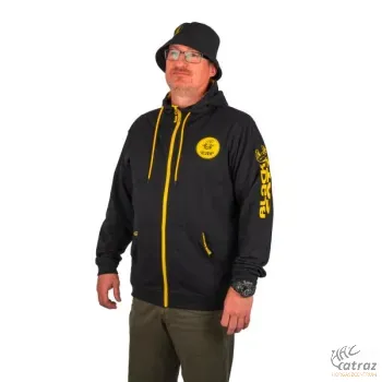 Black Cat Zipped Hoody 3XL - BlackCat Horgász Pulóver