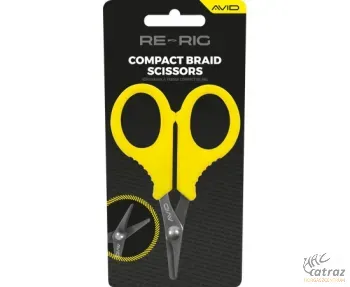 Avid Re-Rig Compact Braid Scissors - Fonott Zsinórvágó Olló