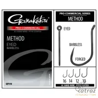 Gamakatsu Method A1 PTFE Barbless Méret: 16 - Gamakatsu Szakáll Nélküli Feeder Horog