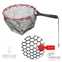 Reiva Gumírozott Merítő Pergetéhez 40x35cm - Reiva Landing Net