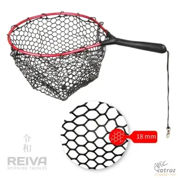 Reiva Gumírozott Merítő Pergetéhez 40x35cm - Reiva Landing Net