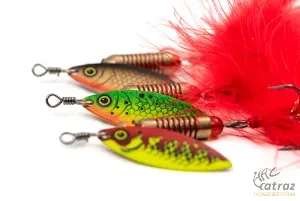 Fox Rage Ultra UV Körforgó 26 gramm Méret:6 - Fox Rage Spinner UV Hot Perch