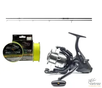 Daiwa Bojlis Horgász Szett - Daiwa D Carp 3,60m 3,00Lb + Okuma AK-5000 Nyeletőfékes Orsó + Nevis Sensor Monofil Zsinór