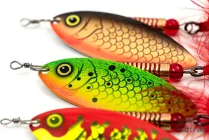 Fox Rage Ultra UV Körforgó 26 gramm Méret:6 - Fox Rage Spinner UV Hot Perch