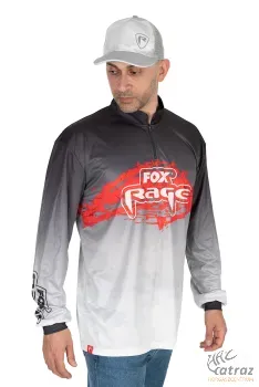Fox Rage Performance Team Top Long Sleeve Shirt Méret: L - UV Álló Felső