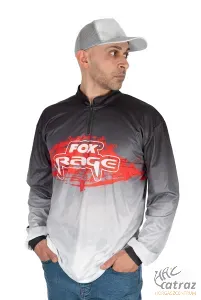 Fox Rage Performance Team Top Long Sleeve Shirt Méret: L - UV Álló Felső