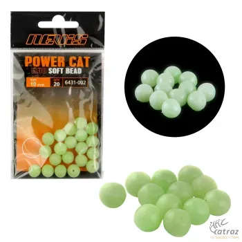 Nevis PVC Fluo Gyöngy Harcsázáshoz - Power Cat Ütköző Méret: 10mm