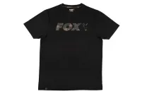 Fox Black Camo Print Póló Méret:M - Fox Fekete Camo Póló
