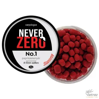 Never Zero No.1 Paprikáskenyér Wafter Smoke Csali 8-10mm - NeverZero Füstölő Wafters Paprikáskenyér