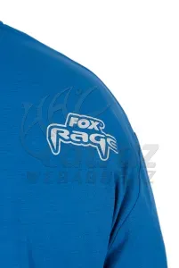 Fox Rage Blue Hooded T - L - Kapucnis felső