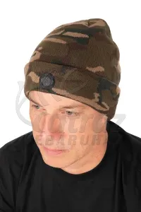 Fox Camo Sherpa Tec Beanie - Fox Terepmintás Téli Sapka