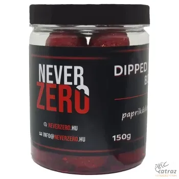 Never Zero No.1 Dipped Boilie Paprikás kenyér 24mm - NeverZero Dippelt Bojli Paprikáskenyér