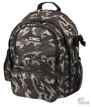 Spro Camo Backpack - Spro Terepmintás Horgász Hátizsák