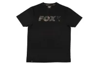 Fox Black Camo Print Póló Méret:L - Fox Fekete Camo Póló