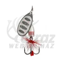 Savage Gear Rotex Spinner 3# 8g Dirty Silver - Savage Gear Körforgó Villantó