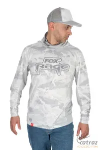 Fox Rage UV Performance Hooded Top Méret: L - UV Álló Kapucnis Felső