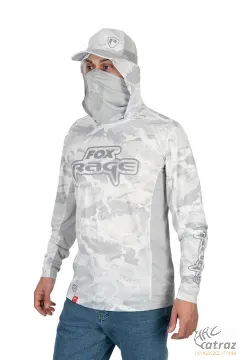 Fox Rage UV Performance Hooded Top Méret: L - UV Álló Kapucnis Felső