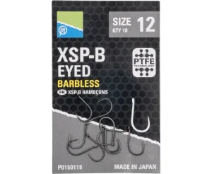 Preston XSP-B Eyed - 12 - Preston feeder horog