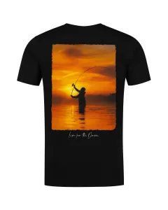 Korda Sunrise Tee Black – 2XL – Horgász Póló