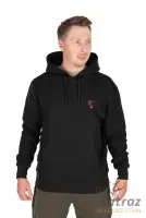 Fox Fekete Narancs Kapucnis Pulóver - Fox Collection Hoody B/O