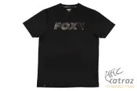 Fox Black Camo Print Póló Méret:2XL - Fox Fekete Camo Póló