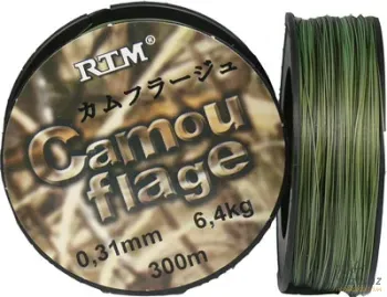 Zsinór RTM Camou Flage 0,22mm 300m