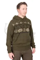 Fox Xmas Hoodie 2XL - Fox Karácsonyi Kötött Pulóver