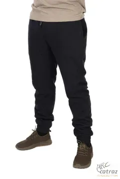 Fox Fekete Narancs Bélelt Horgász Nadrág Méret: M - Fox Collection Sherpa Jogger Black/Orange