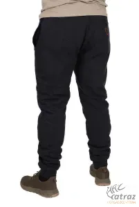 Fox Fekete Narancs Bélelt Horgász Nadrág Méret: M - Fox Collection Sherpa Jogger Black/Orange