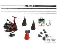 Daiwa Method Feeder Szett - Daiwa Feeder Bot + By Döme Team Feeder Orsó + Daiwa N'Zon Feeder Felszerelések