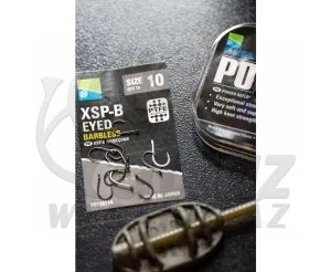 Preston XSP-B Eyed - 8 - Preston feeder horog