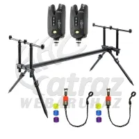 Detect Rod Pod Szett - Carp Spirit Blax Alu-Lite Rod-Pod + Carp Academy Detect + Carp Academy Thunder Swinger