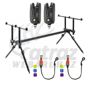 Detect Rod Pod Szett - Carp Spirit Blax Alu-Lite Rod-Pod + Carp Academy Detect + Carp Academy Thunder Swinger