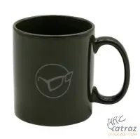 Korda Bögre Fekete/Oliva - Korda Mug Glasses Olive Logo