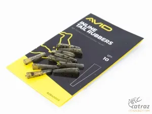 Avid Carp Inline Tail Rubbers - Avid Carp Szilikon Zárósapka 10 db/cs