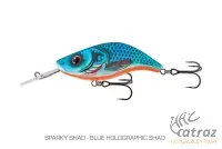 Salmo Sparky Shad SS4F - Blue Holographic Shad Salmo Floating Wobbler
