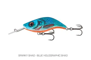 Salmo Sparky Shad SS4F - Blue Holographic Shad Salmo Floating Wobbler