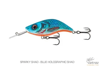 Salmo Sparky Shad SS4F - Blue Holographic Shad Salmo Floating Wobbler