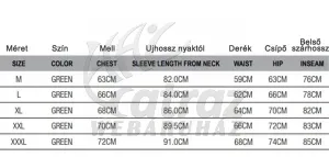 Dam XTherm Winter Thermo Ruha Méret: 3XL - DAM Horgász Thermoruha