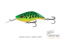 Salmo Sparky Shad SS4F - Green Tiger Salmo Floating Wobbler