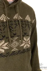 Fox Xmas Hoodie 4XL - Fox Karácsonyi Kötött Pulóver