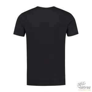 Korda LE Kamo Pocket Tee Black Méret: S - Korda Fekete Horgász Póló