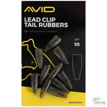 Avid Carp Lead Clip Tail Rubbers - Avid Carp Gumiharang Zárósapka 10 db/cs