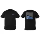 Preston Black T-Shirt Méret: M - Preston Fekete Horgász Póló