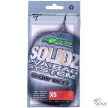 Korda Solidz Slow Melt PVA Bag System Méret: XS - Korda Lassan Oldódó XS-es PVA Tasak