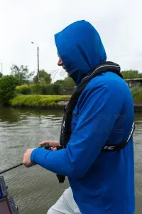 Fox Rage Blue Hooded T - Kapucnis felső