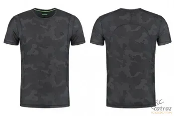 Korda LE Kamo Pro Tee Charcoal Méret: XL - Korda Légáteresztő Póló